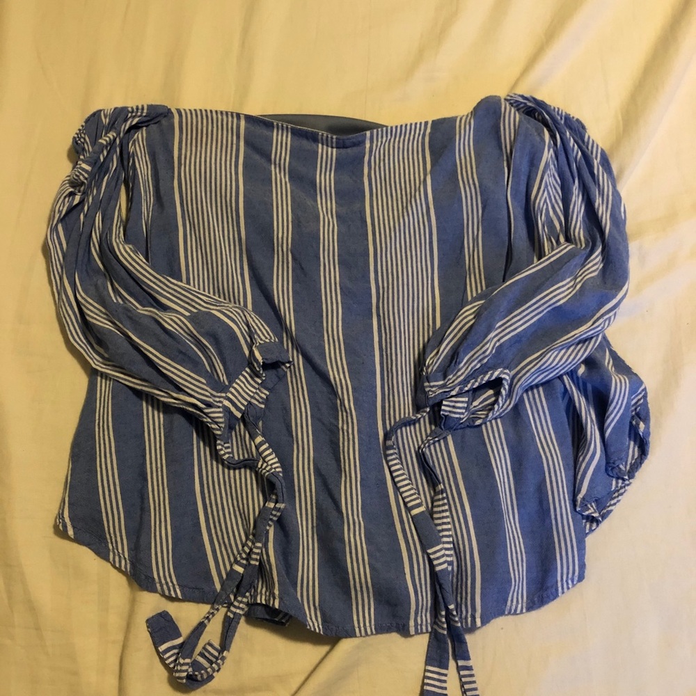 Off the shoulder shirt
